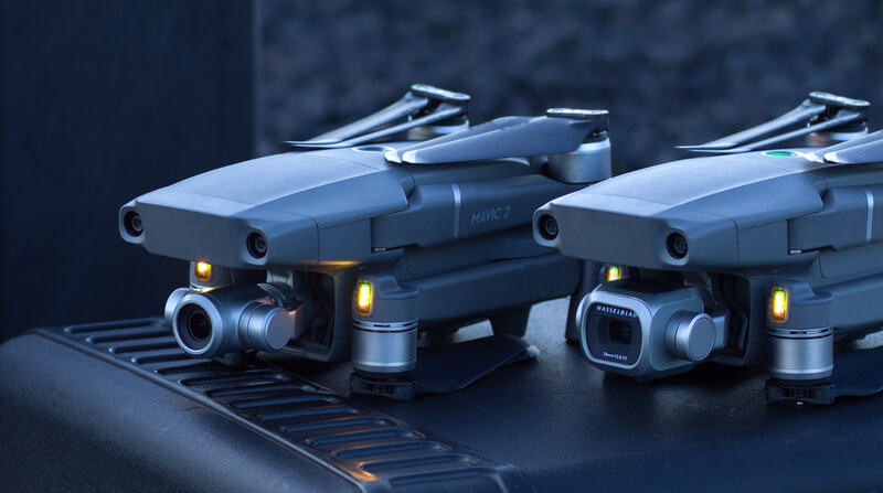 DJI Mavic 2 Pro and Zoom